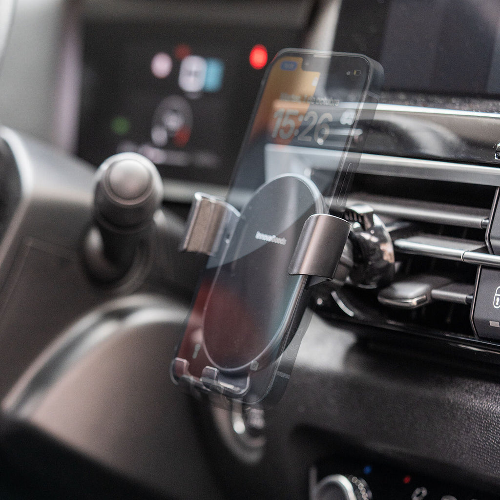 Gripzo Wireless Car Mount — Charge & Drive